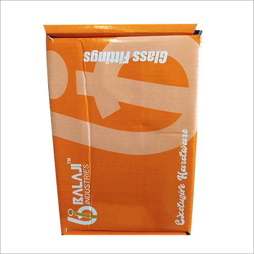 Printed Corrugated Box - Cardboard, Rectangular Shape, Laminated Finish | Holds Edible & Non-Edible Goods, Custom Printed Design, Bulk Orders Accepted