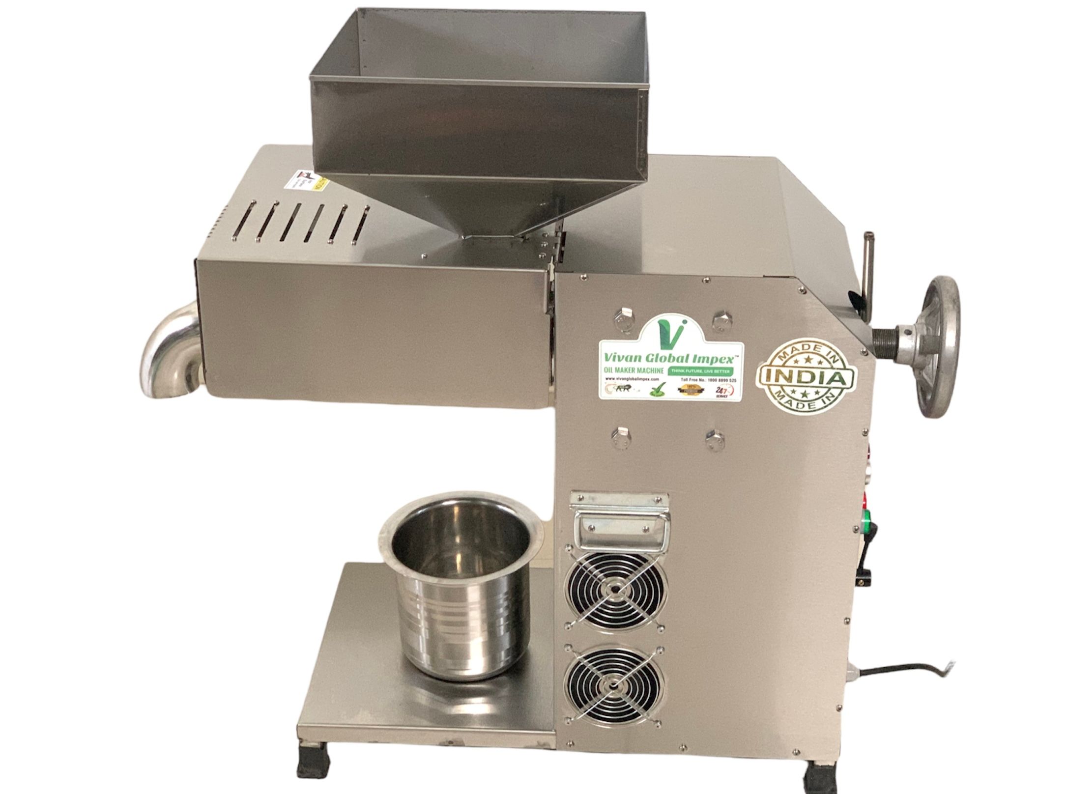 Cold Press Oil Machine 4500Watt