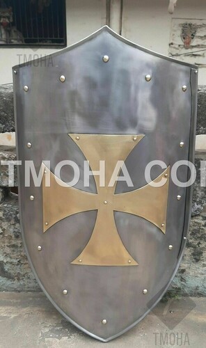 Medieval Shield / Round Shield / Greek Shield / Decorative Shield / Wooden Shield / Armor Shield / Handmade Shield / Decorative Shield MS0257