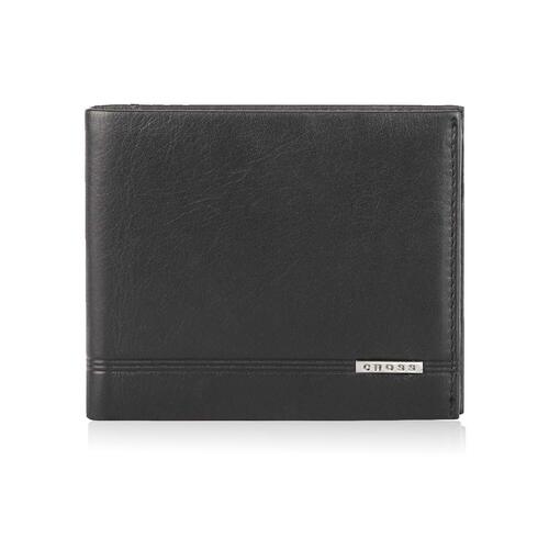Cross Black Men's Wallet Stylish Genuine Leather Wallets for Men Latest Gents Purse with Card Holder Compartment