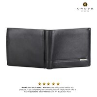 Black Men's Wallet with Card Compartment