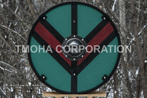 Medieval Shield / Round Shield / Greek Shield / Decorative Shield / Wooden Shield / Armor Shield / Handmade Shield / Decorative Shield MS0263