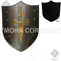Medieval Shield / Round Shield / Greek Shield / Decorative Shield / Wooden Shield / Armor Shield / Handmade Shield / Decorative Shield MS0267