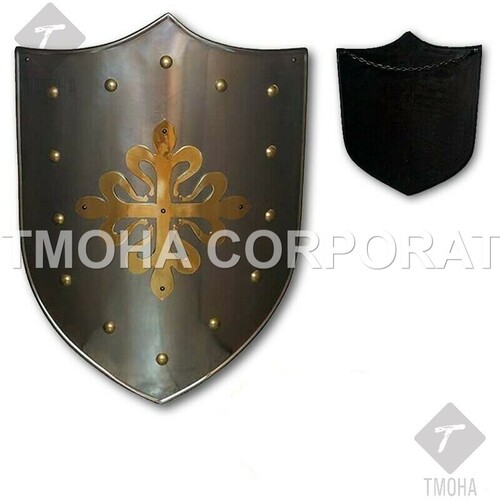 Medieval Shield / Round Shield / Greek Shield / Decorative Shield / Wooden Shield / Armor Shield / Handmade Shield / Decorative Shield MS0268