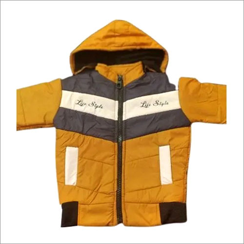 Boys Yellow Winter Jacket