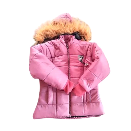 Washable Girls Hooded Winter Jacket