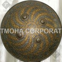 Medieval Shield / Round Shield / Greek Shield / Decorative Shield / Wooden Shield / Armor Shield / Handmade Shield / Decorative Shield MS0273