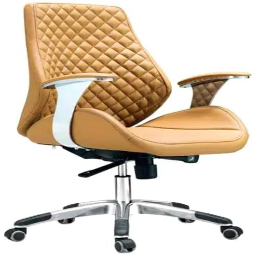 Leatherette Brown Director Chair