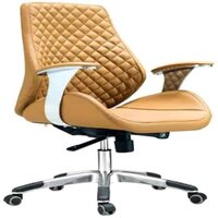 Leatherette Brown Director Chair