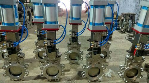 Pneumatic Operated Knife Edge Gate Valve