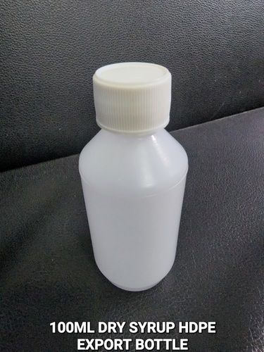 100mll Hdpe Pharma Dry Syrup Bottle Capacity: 100ml Milliliter (Ml)