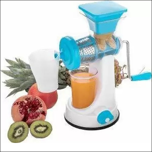 Blue And White Hand Juicer