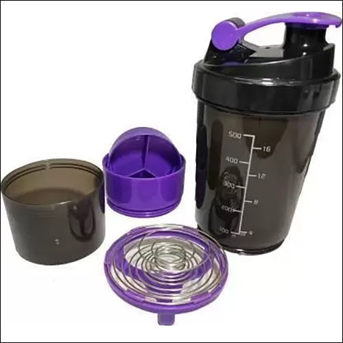 Black & Purple Unisex Gym Sipper