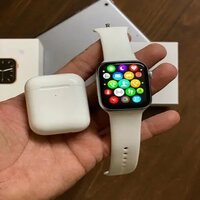 Smartwatch and Airpod