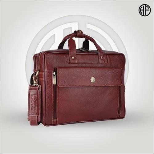 LB1500 Genuine Leather 15.6 Inch Laptop Messenger Bag