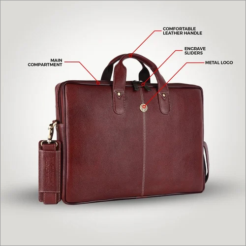 Hammonds Flycatcher - Leather Messenger Bag | Unisex Design, Solid Brown Color, Comfortable Shoulder Style, 1-Year Warranty