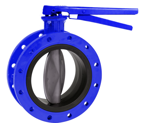 DOUBLE FLANGE BUTTERFLY VALVE