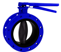DOUBLE FLANGE BUTTERFLY VALVE