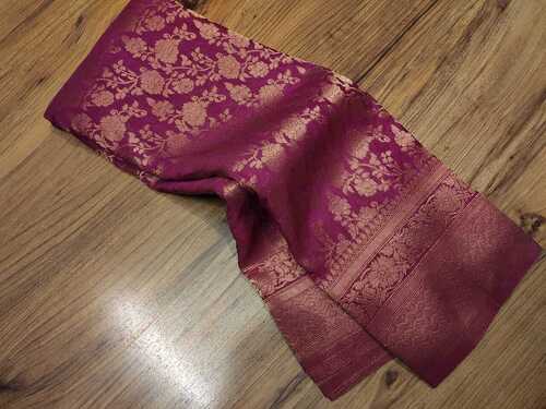 khadi georgette jarie silk saree