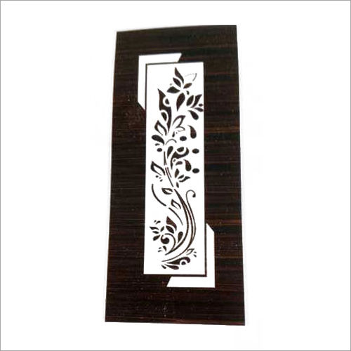 Brown And White Interior Lamination Door