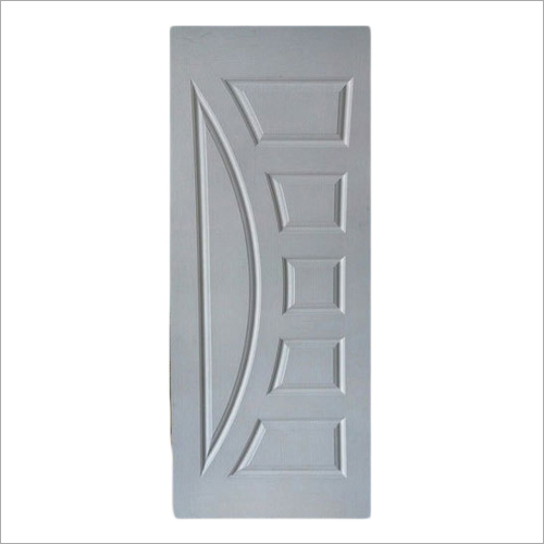 Designer Wooden Panel White Door