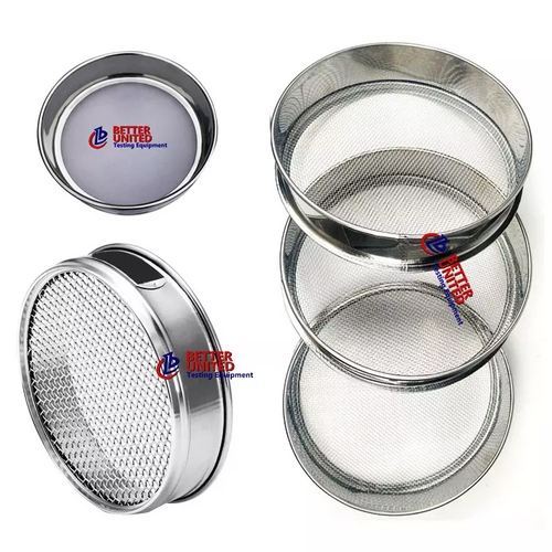 Stainless steel wire mesh test sieve