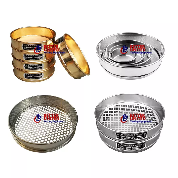 Stainless steel wire mesh test sieve