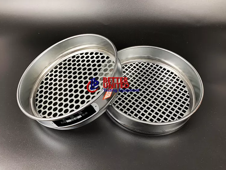 Stainless steel wire mesh test sieve
