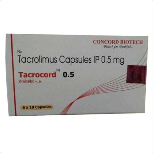 Tacrocord 0.5 mg Capsules