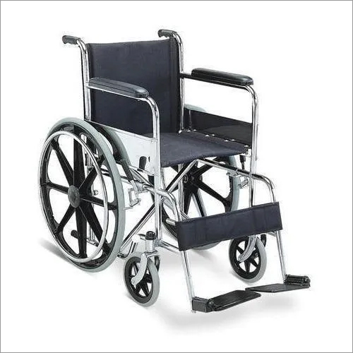 Steel Easycare Folding Wheel Chair