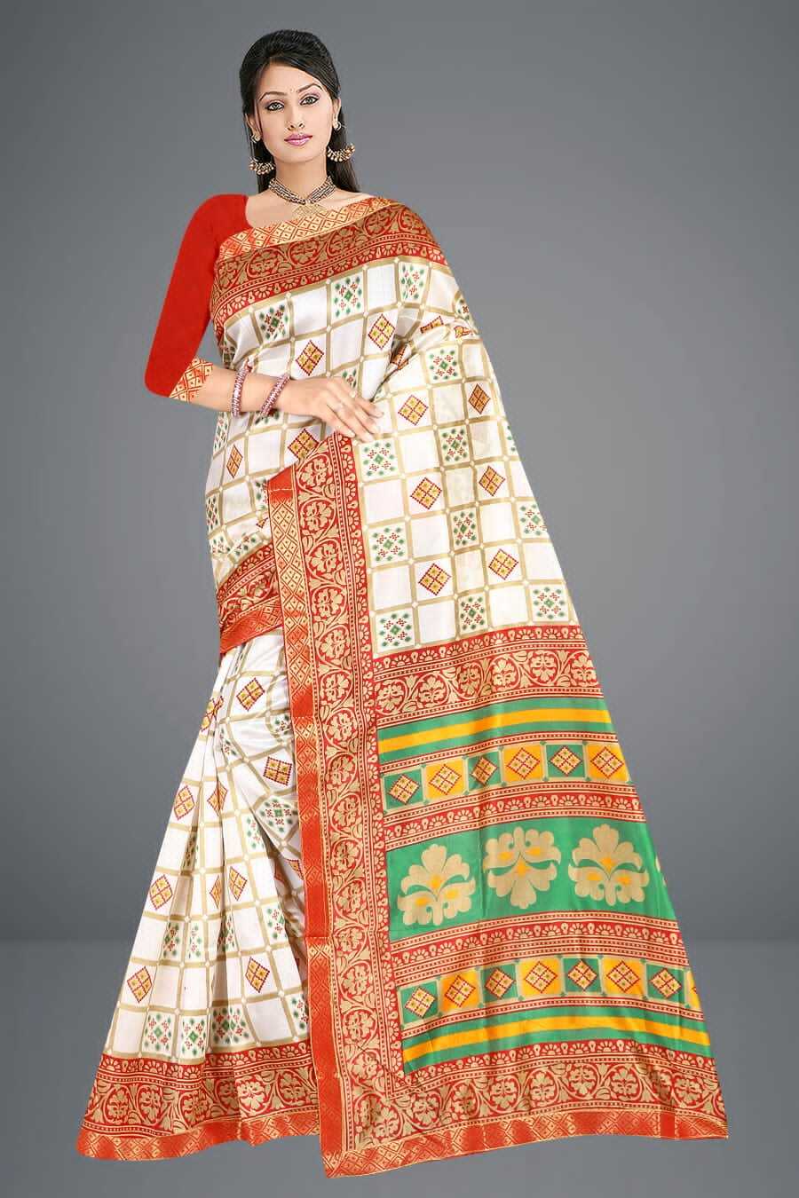 DESIGNER PRINTED SAREES