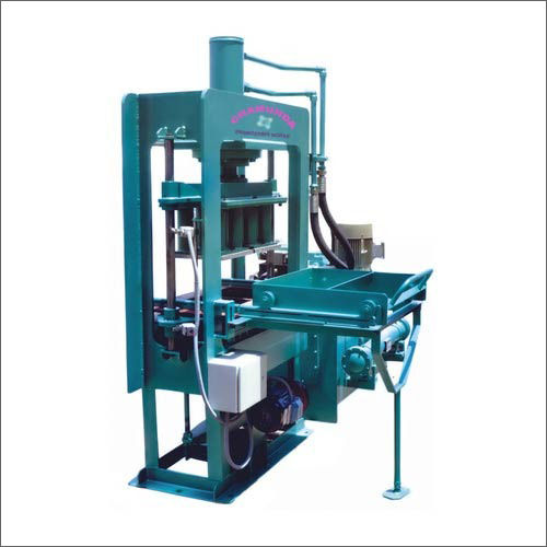 MS Semi Automatic Paving Block Making Machine