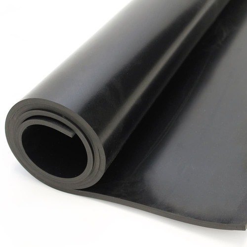 BLACK AIR SOLE SHOT BLASTING RUBBER SHEET