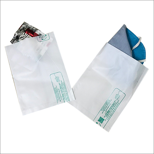 White Compostable Pouch Bags