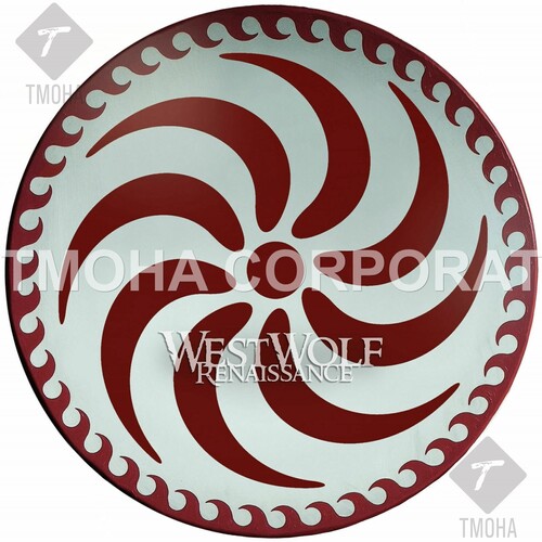 Medieval Shield / Round Shield / Greek Shield / Decorative Shield / Wooden Shield / Armor Shield / Handmade Shield / Decorative Shield MS0284