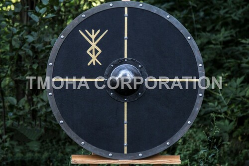Medieval Shield / Round Shield / Greek Shield / Decorative Shield / Wooden Shield / Armor Shield / Handmade Shield / Decorative Shield MS0291
