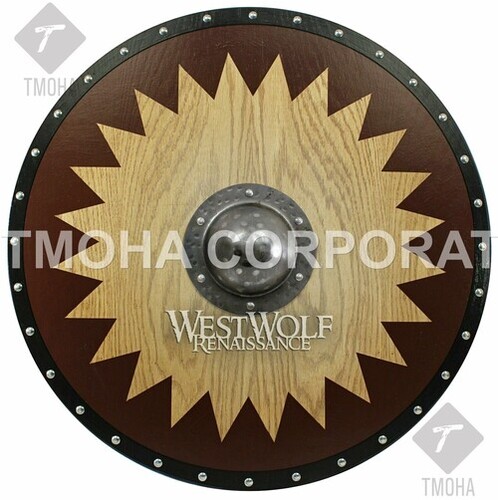 Medieval Shield / Round Shield / Greek Shield / Decorative Shield / Wooden Shield / Armor Shield / Handmade Shield / Decorative Shield MS0294