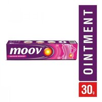 Moov Cream - 30g Tube, Purple Color | Ayurvedic Ingredients, Deep Penetration, Muscle Relaxation, Pain Relief, Quick Recovery, Soothing Effect