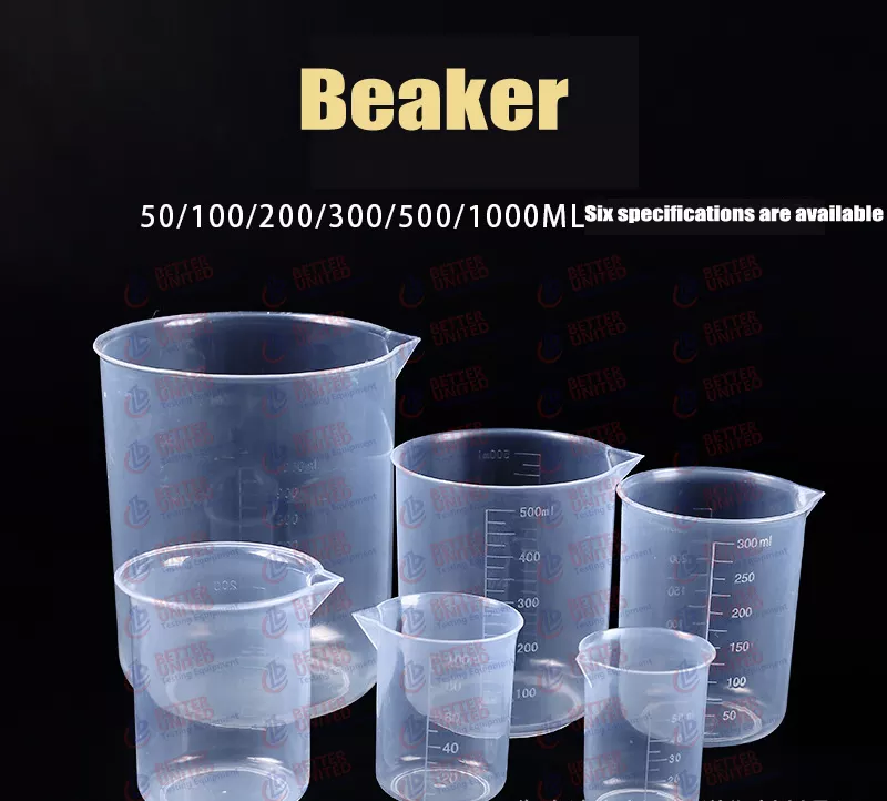 View larger image       Add to CompareShare Wholesale laboratory 50ml 100ml 250ml 300ml 500ml 1000ml plastic measuring beaker