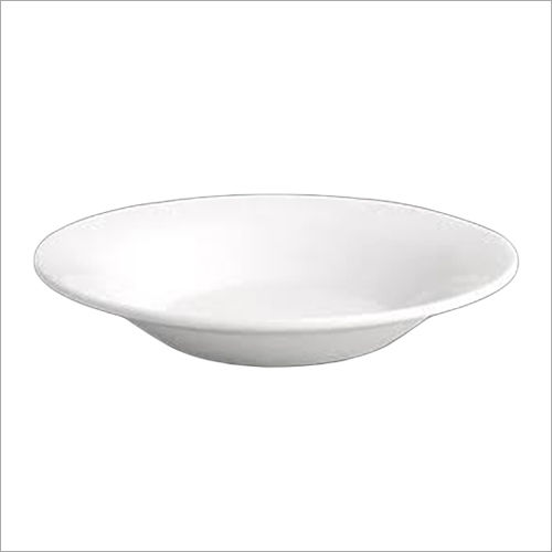 White Soup Plate