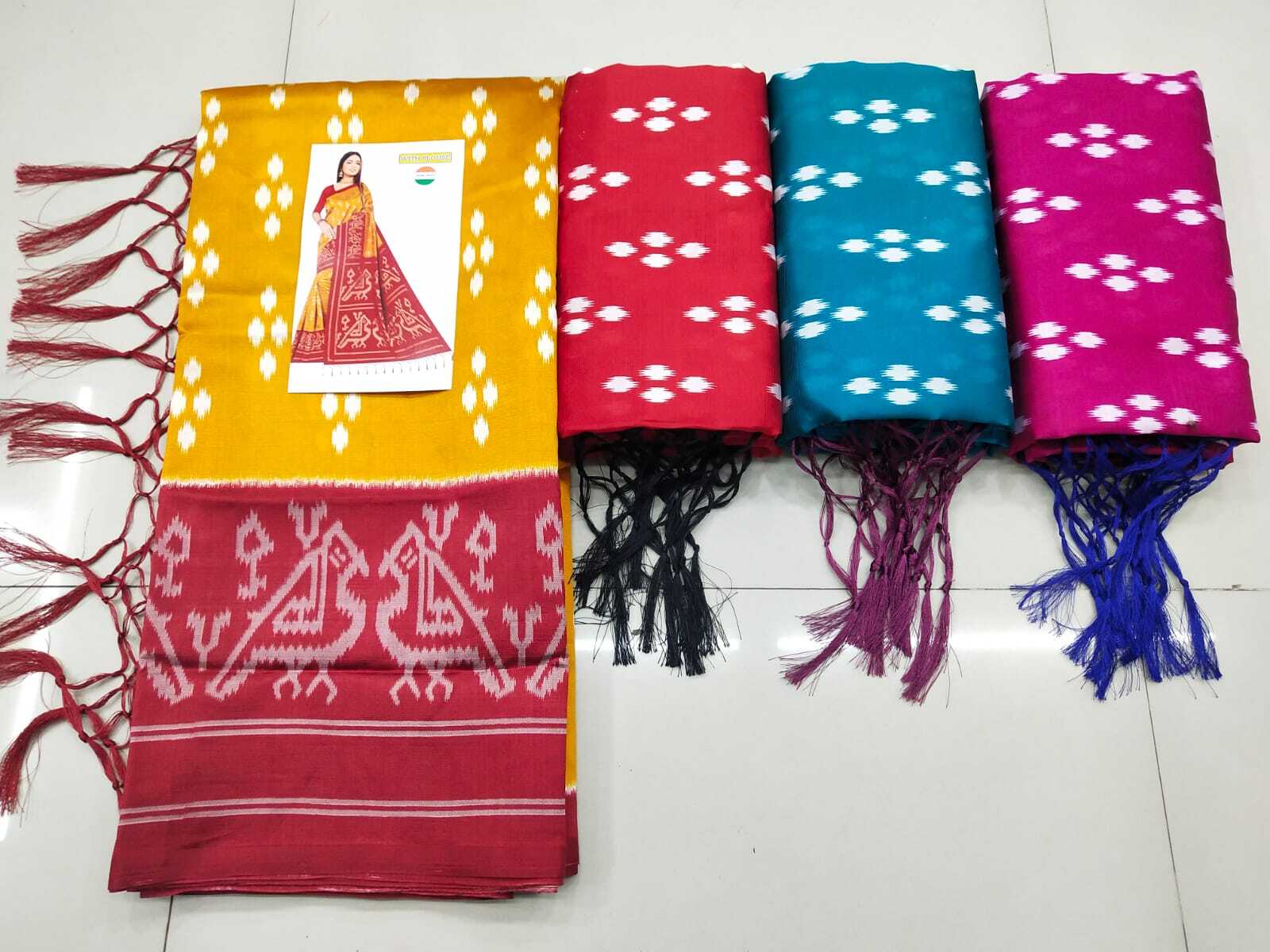 Lichi Silk Printed Saree