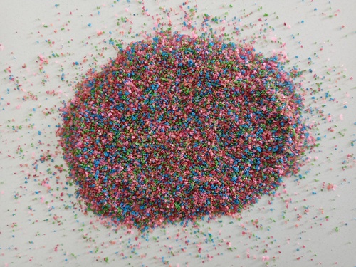 Multi color mix colored sand / quartz mix silica sand and premium quality granular quartz and marble sand price per tone in india
