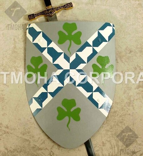 Medieval Shield / Round Shield / Greek Shield / Decorative Shield / Wooden Shield / Armor Shield / Handmade Shield / Decorative Shield MS0315