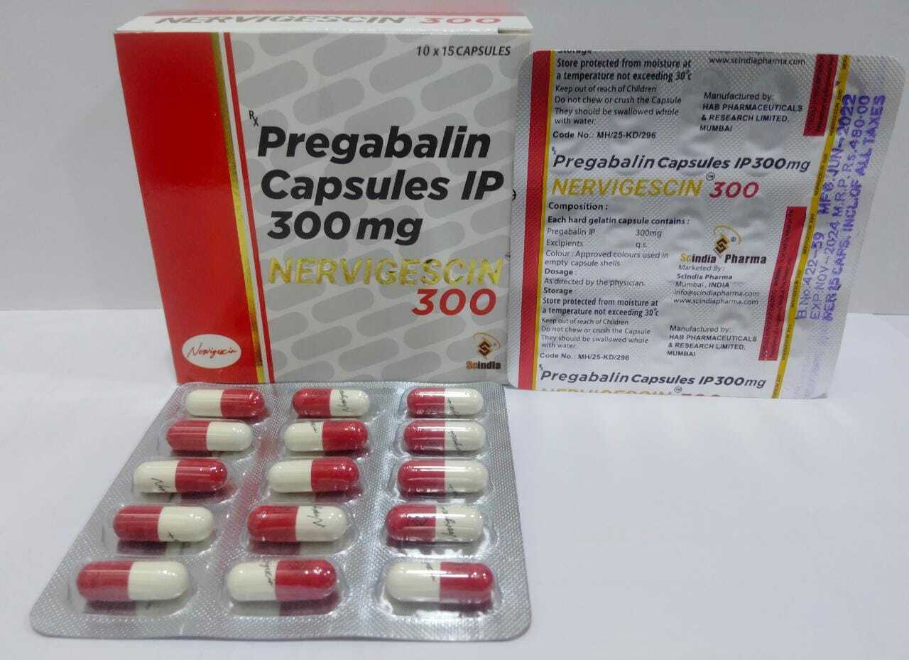 Nervigescin 300 mg Tablets