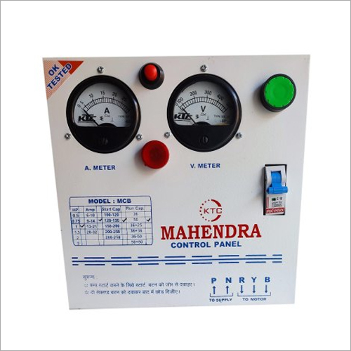 Submersible Pump MCB Control Panel