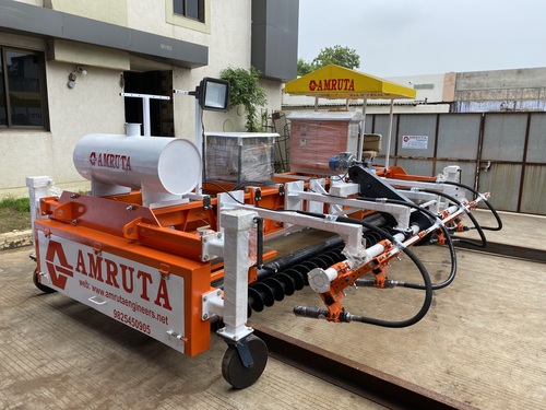 Concrete Screed Paver Machine