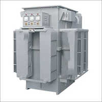 3 Phase Servo Voltage Stabilizer - 100 Kva Rated Capacity, 340v Input, 400v Output | High Efficiency, Oil Cooled, Linear Control