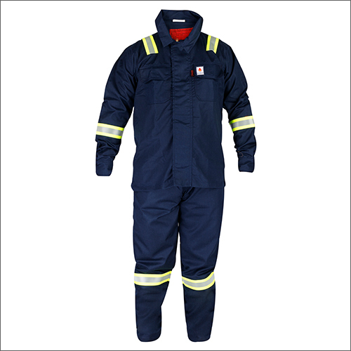 Blue Inherent Flame Resistant  Coverall