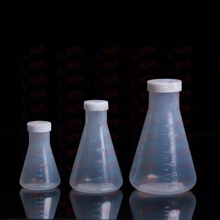 Laboratory equipment high temperature resistant glass conical flask 25/50/100/250/500 / 1000ml Erlenmeyer flask