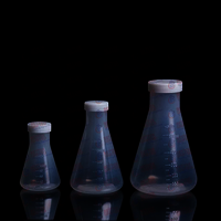 Laboratory equipment high temperature resistant glass conical flask 25/50/100/250/500 / 1000ml Erlenmeyer flask